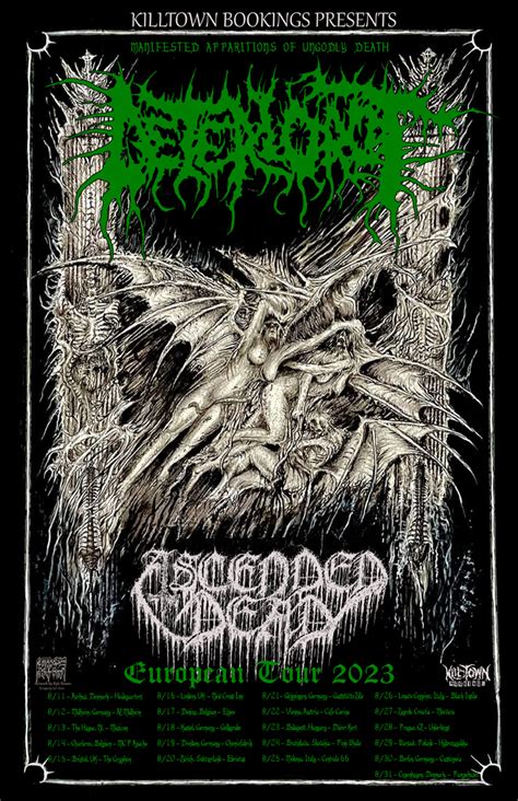 Deteriorot Ascended Dead August September Killtown Bookings