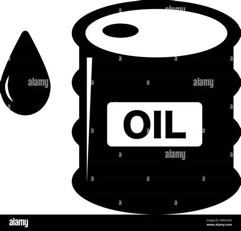 Fuel Storage Drum Icon Crude Oil Or Petroleum Storage Editable Vector