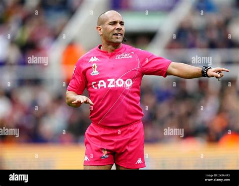 Referee Ashley Klein During The Rugby League World Cup Group A Match At