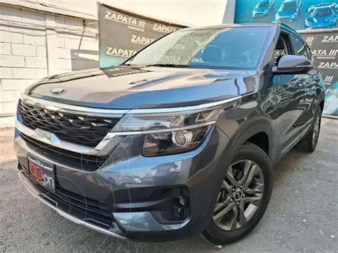 Kia Seltos EX PACK Aut Usado 2020 Color Gris Precio 380 000