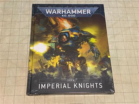 Warhammer 40k Imperial Knights Codex Dominus Datacards In Review