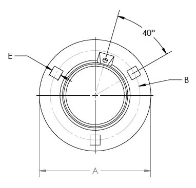 Relube Three Four Bolt Flanges Manitou Mfg Co