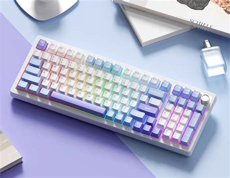 Fenglingdu F Mechanical Keyboard Layout Gasket Hot Swap Three Mode Wireless Bt G Rgb