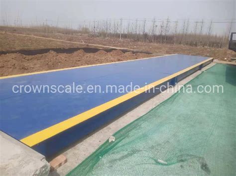 80ton 100ton U Beams Truck Scales Weighbridge Car Weighing Bridge Scale