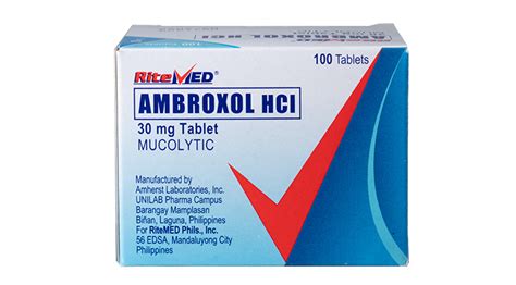 Cough | RM AMBROXOL 30 MG TAB | RiteMED