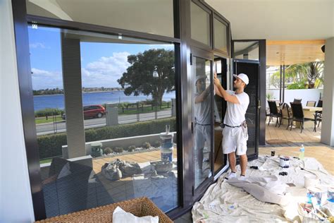 Residential Painting Aluminium Window Frames Perth