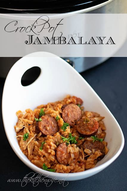 Crockpot Jambalaya Recipe The Kitchen Wife