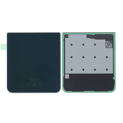 Vitre arrière inférieure pour Galaxy Z Flip 3 vert Brico phone