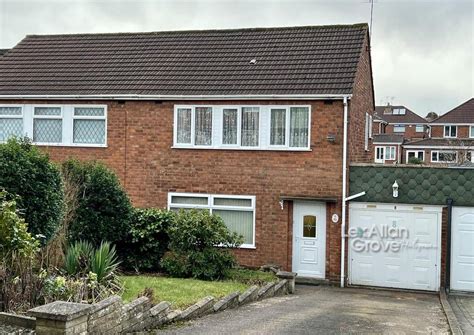 Valley Road Halesowen 3 Bed Semi Detached House For Sale £260 000