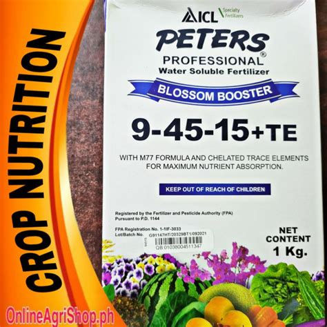 Peters Foliar Fertilizer Kg Allied Botanical Corp Shopee