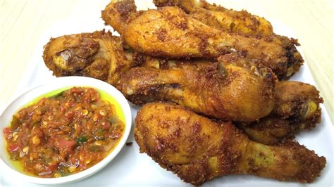 Cara Mudah Membuat Ayam Goreng Ungkep Bumbu Marinasi Desaku Dan Sambel