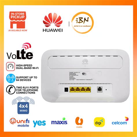 Huawei B612 4G Plus Cat 6 B612s 25d LTE MOD Modem Share Unlimited