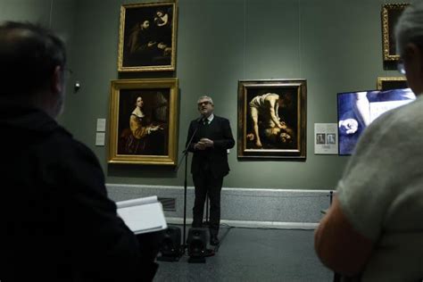 David Y Goliat De Caravaggio En Prado De Madrid Prensa Latina
