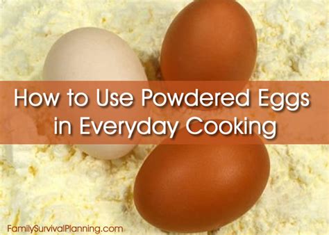 How To Produce Powdered Eggs Egg Powder Mixin 4 Month Supply Lil