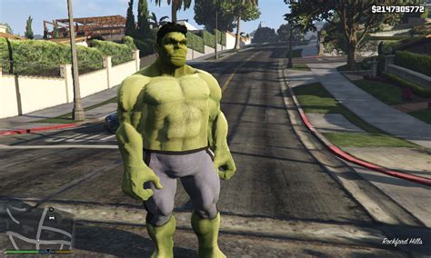 Hulk Avengers Version Aou Ragnarok Gta Mods