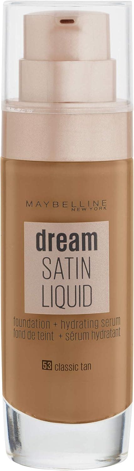 Maybelline Dream Satin Fluide Fond de Teint Amazon fr Beauté et Parfum