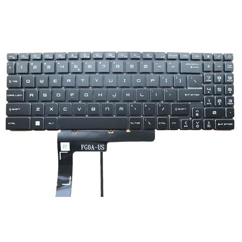 Teclado Retroiluminado Rgb De Ee Uu Para Msi Crosshair A U