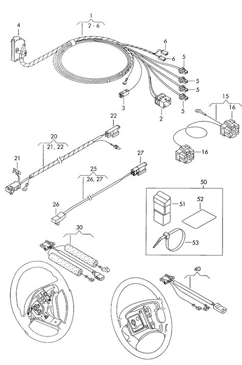 Skoda Superb 2002 2008 Adapter Wiring Harness For Curtain Airbag