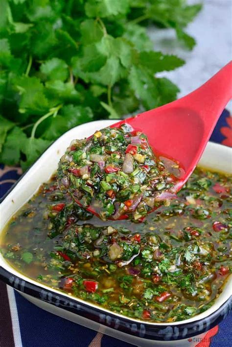 Quick And Easy Chimichurri Sauce Chef Lola S Kitchen