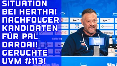 SITUATION bei HERTHA Diskussion über Nachfolger für Pal Dardai