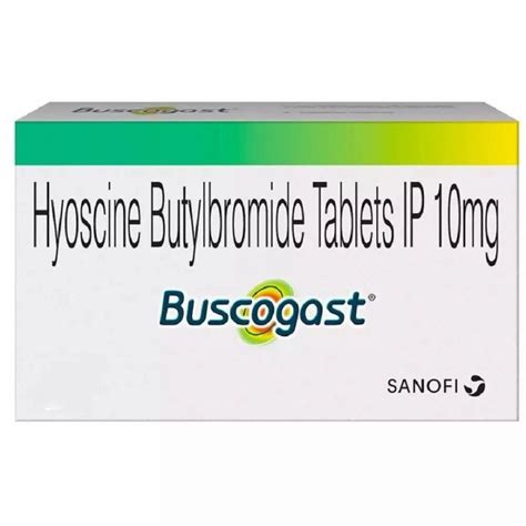 Buscogast Tablet Hyoscine Butylbromide Tablets Non Prescription At