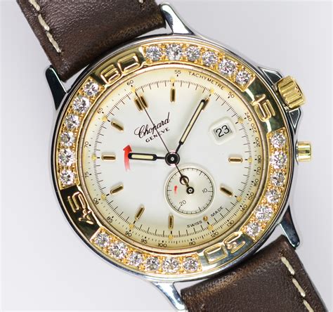 Chopard Mille Miglia Quarz Chronograph Diamantlünette 31mm Damen