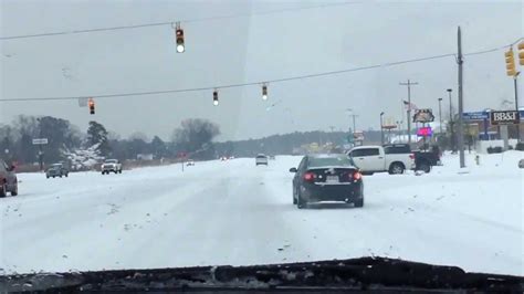 Fayetteville North Carolina Snow Day 2 Youtube