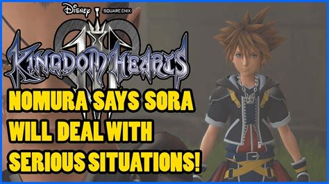 Kingdom Hearts 3 Nomura Says Sora Will Be In Despair Sometimes And