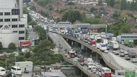 London S A40 Westway Closed After Crash Bbc News