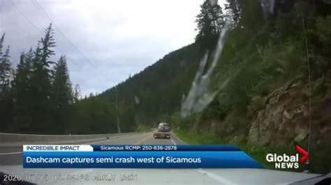 Bc Driver Shares Story Of Incredible Sicamous Dashcam Video Watch