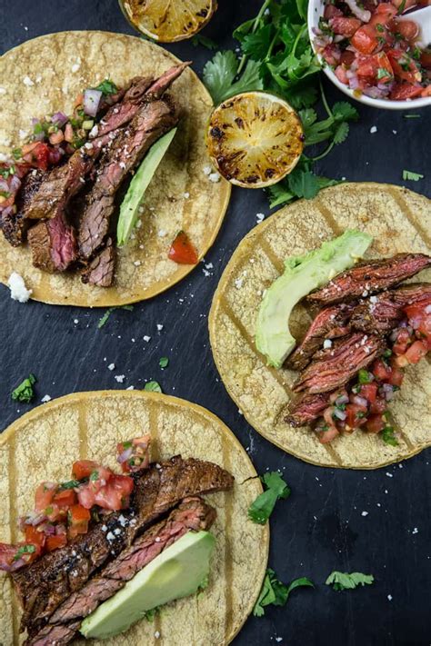 Carne Asada Steak Tacos Recipe Skirt Steak Skirt Steak Tacos Steak Taco Recipe