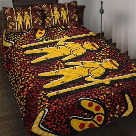 Aboriginal Quilt Bed Set Indigenous People Quilt Sets Bedding