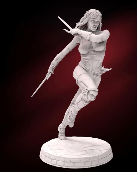 1 24 75mm 1 18 100mm Resin Model Sexy Girl Warrior Figure Unassambled