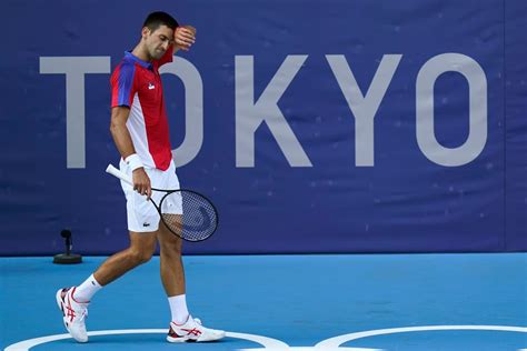 Tokyo 2020 Novak Djokovic Says His Game ‘fell Apart As Singles Golden