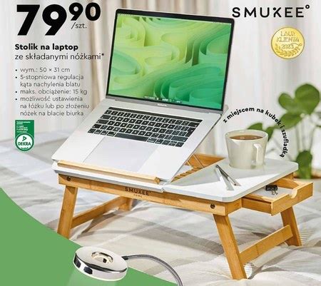 Stolik Pod Laptopa Smukee Promocja Biedronka Ding Pl