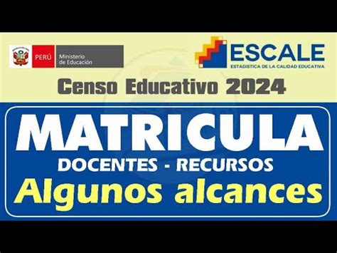 Censo Educativo 2024 Alcances para el llenado de la cédula electrónica