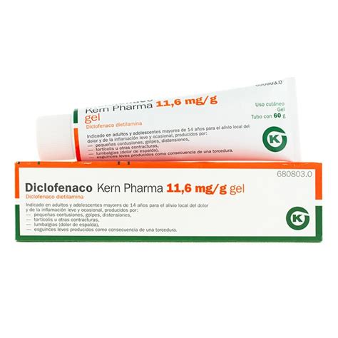 Diclofenaco Kern Pharma 60 G Mejor Precio Comprar Online