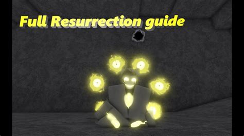 Type Soul How To Get Full Resurrection Guide Youtube