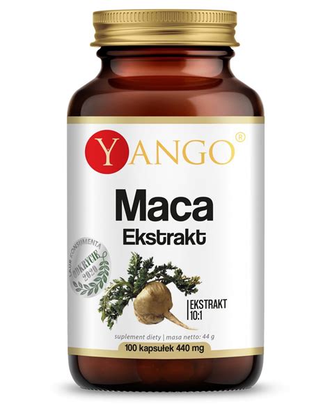 Korze Maca Ekstrakt Kaps Yango Sk Ad Cena Opinie