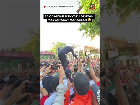 Perbedaan Kampanye Ganjar Dan Gibran Saat Di Makasar Shorts