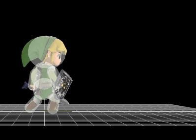 Toon Link SSB4 Hitboxes SmashWiki The Super Smash Bros Wiki