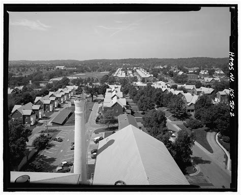 VIEW OF FT LEAVENWORTH FROM GRANT HALL BELL TOWER LOOKING WEST Fort