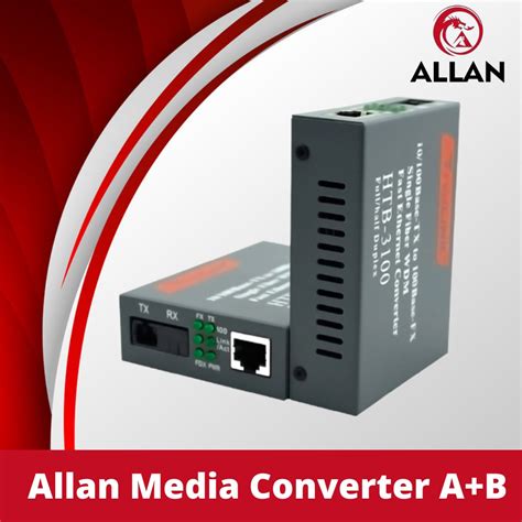 Media Converter Htb Fiber Optical Single Mode Single Fiber Sc Port