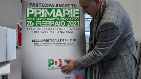 Primarie Pd Alle In Piemonte Hanno Votato Persone La