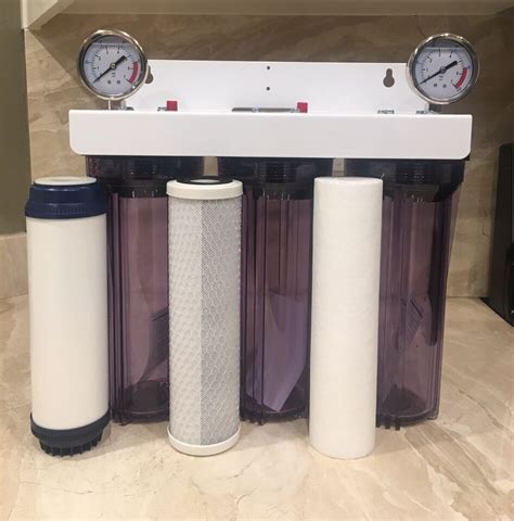 Iron Sulfur Removal Whole House Water Filter System For Drinking Water