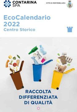 Ecocalendario Centro Storico Raccolta Differenziata Di Qualit