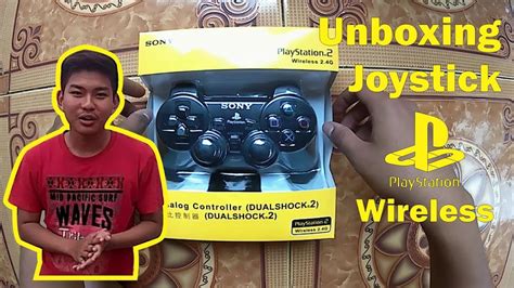 Unboxing Joystick Ps2 Wireless Dan Membandingkan Dengan Joystick Kabel