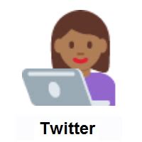 Meaning Of Woman Technologist Medium Dark Skin Tone Emoji With Images