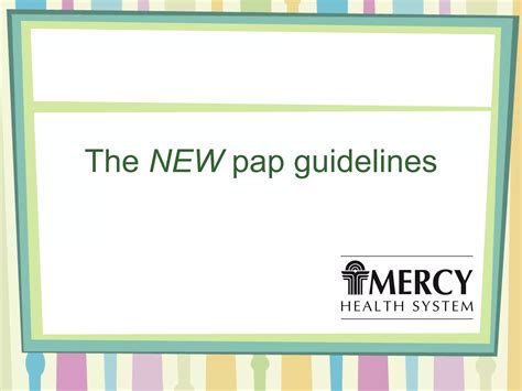 Pap Smear Guide Ppt Free Download