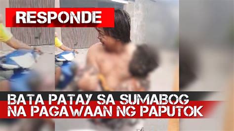 Bata Patay Sa Sumabog Na Pagawaan Ng Paputok Responde Youtube